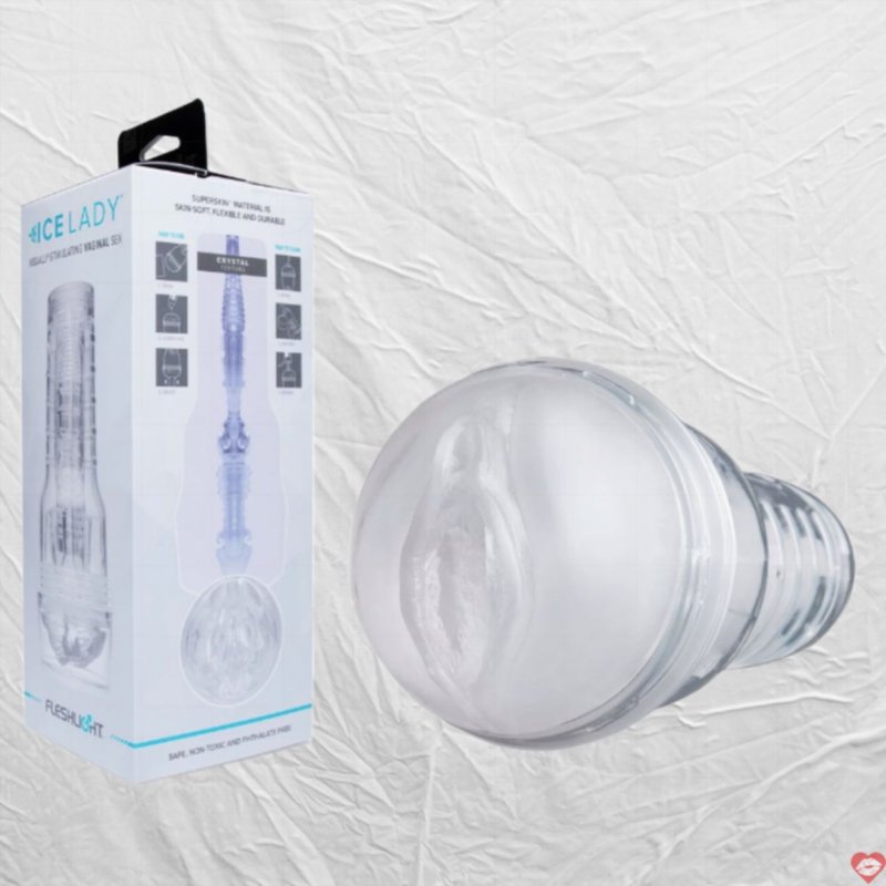 Âm đạo giả trong suốt Fleshlight Ice Lady Crystal hàng chính hãng