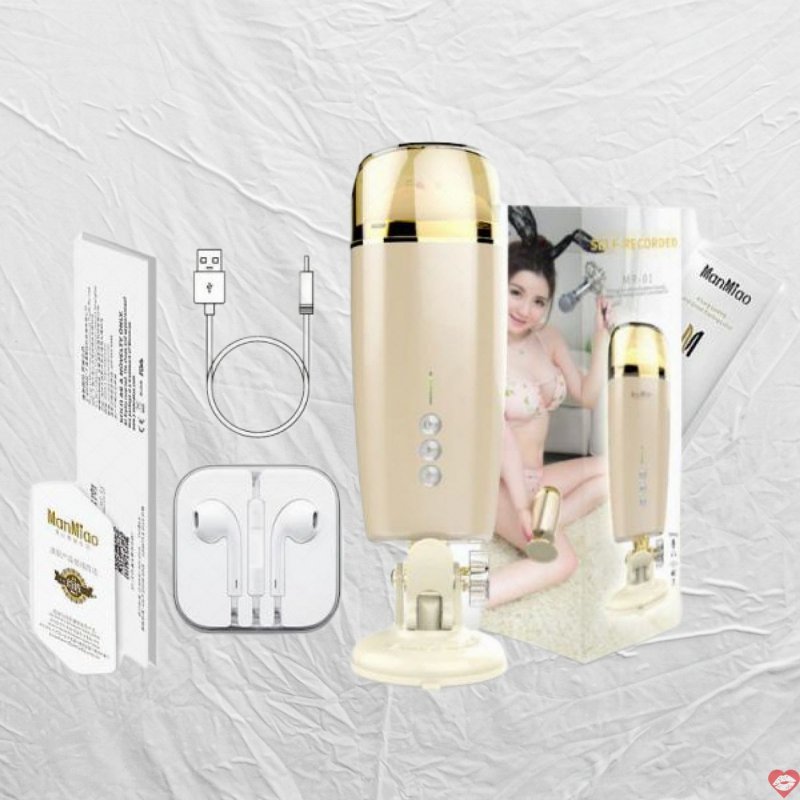 Âm đạo giả gắn tường ManMiao MR-02 rung đa điểm nhiều chế độ