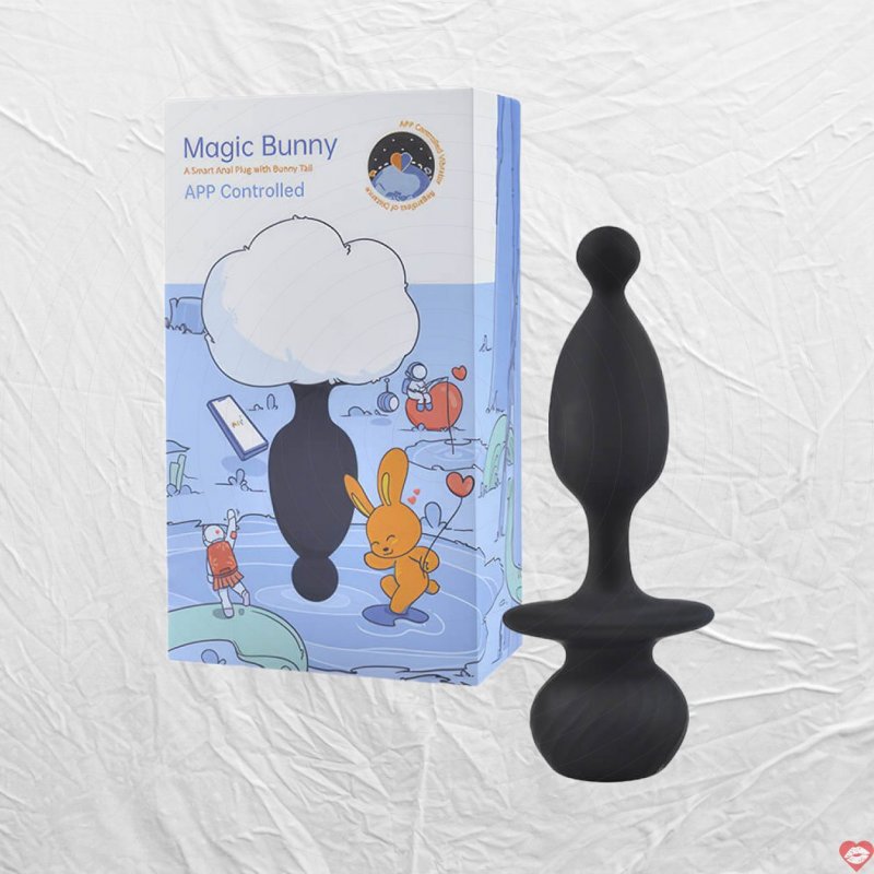 Trứng rung hậu môn đuôi thỏ Magic Motion Bunny điều khiển qua app sextoy cho gay