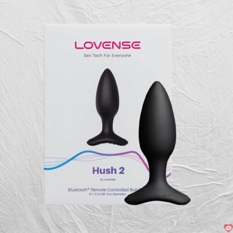 Trứng rung hậu môn Lovense Hush 2 điều khiển qua app bluetooth cho gay