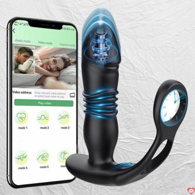 Que rung kích thích hậu môn Love Spouse rung thụt điều khiển qua app