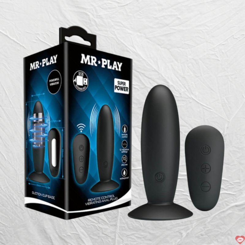 Trứng rung hậu môn Pretty Love Mr-Play Suction Cup Base 45W