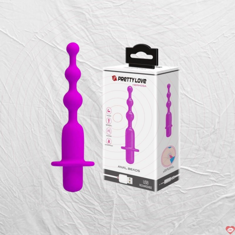 Que Rung Kích Thích Hậu Môn - 12 Chế Độ - Sạc Pin - Prettylove Hermosa