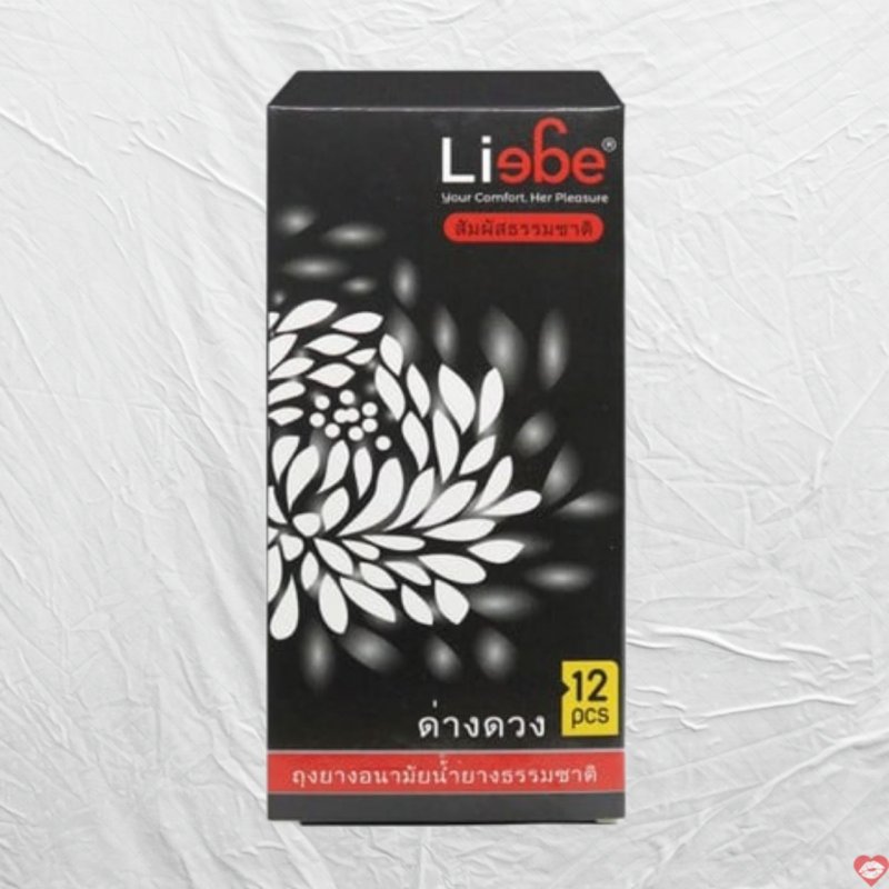 Bao cao su Liebe gai lớn hộp 12 siêu mỏng an toàn uy tín 