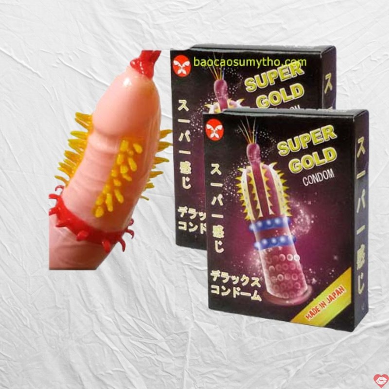 Bao siêu gai bi râu Super Gold Nhật Bản chất lượng tốt 