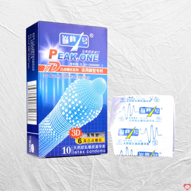 Bao Cao Su 3D Siêu Mỏng Gai Kích Thích Cực Mạnh, An Toàn 