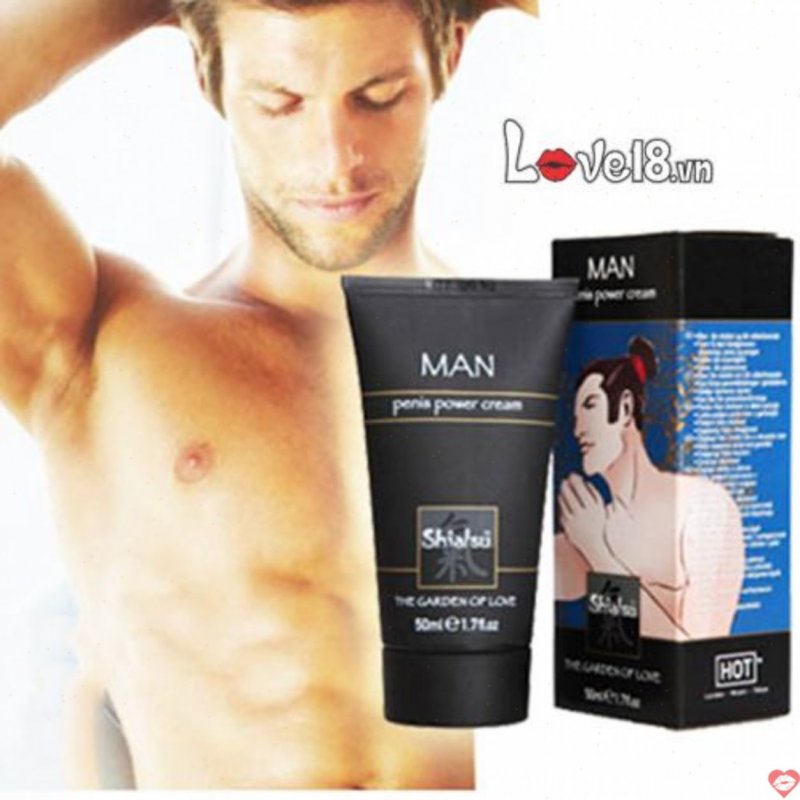Kem Bôi Man Penis Power Cream tăng cường sinh lý nam mạnh mẽ 