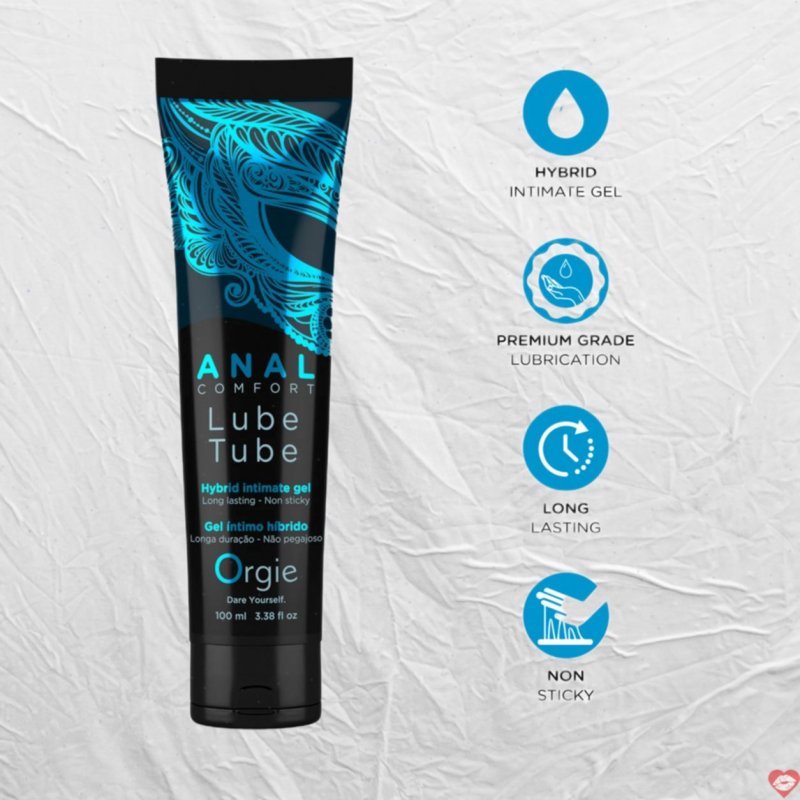 Gel Bôi Trơn Hậu Môn Cao Cấp - Orgie Anal Lube Tube 100ml - Hàng Nhập Bồ Đào Nha