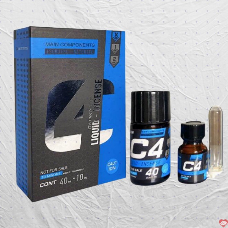 Combo Popper C4 Xanh 50ml Chính Hãng - Khuyến Mãi Sốc 
