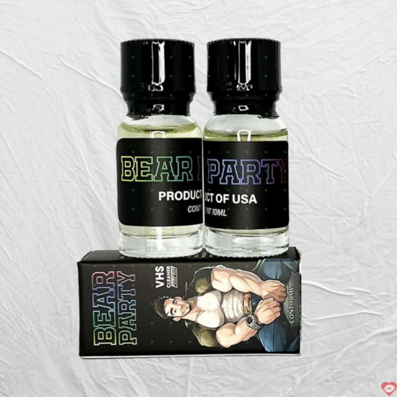Chai hít Bear Party 10ml kích thích cực mạnh, tăng khoái cảm 