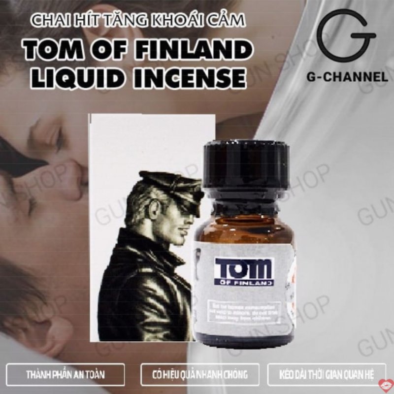 Chai hít kích dục Tom of Finland USA 10ml chính hãng Mỹ 