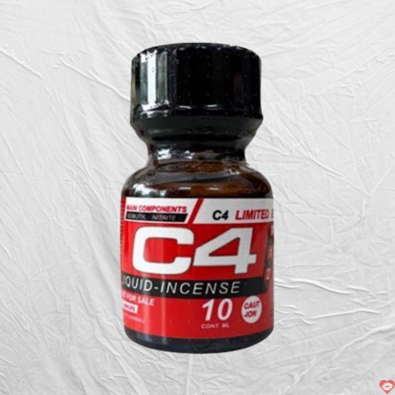 Chai hít C4 Red 10ml USA nhập khẩu chính hãng kích thích mạnh 