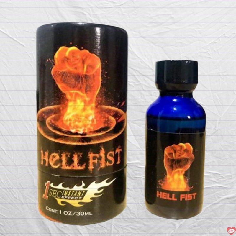 Popper Hell Fist 30ml chính hãng tăng khoái cảm mạnh mẽ 