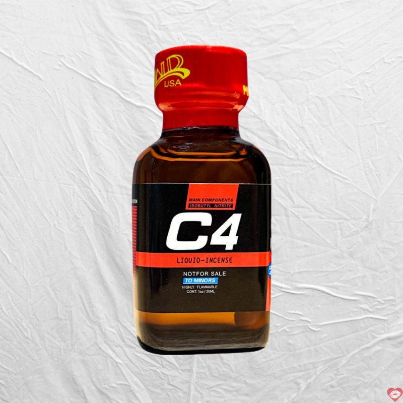 Popper PWD USA C4 Red - Chai hít tăng khoái cảm 30ml