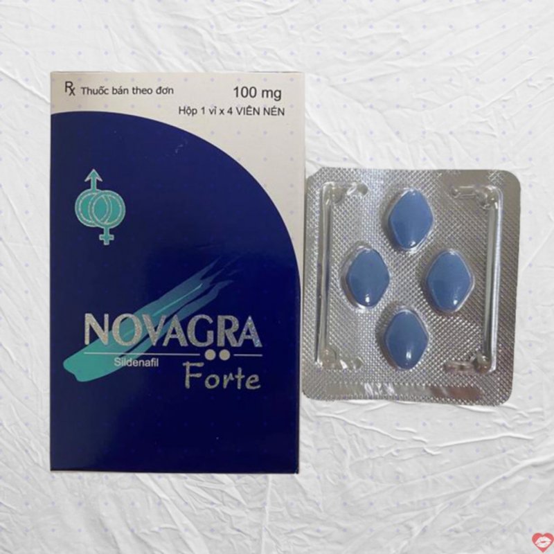 Novagra Forte 100mg Ấn Độ tăng cường sinh lý, chống xuất tinh sớm 