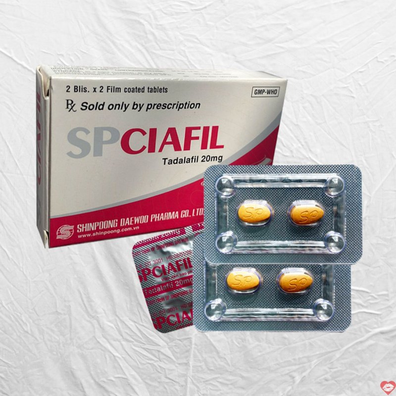 Spciafil Tadalafil 20mg tăng cường bản lĩnh nam kéo dài thời gian 
