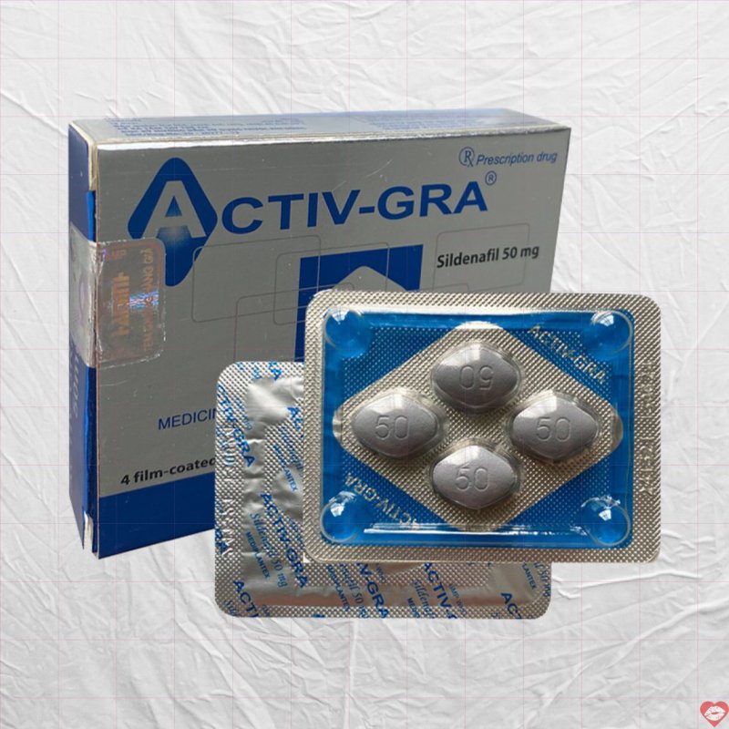 Activ-Gra 50mg tăng cường sinh lý nam hàng đầu kéo dài thời gian 