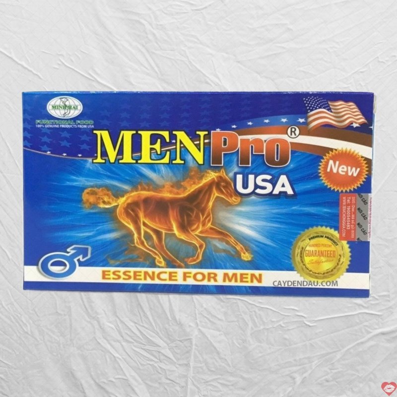 MenPro USA tăng cường sinh lý nam mạnh mẽ, cải thiện cường dương 