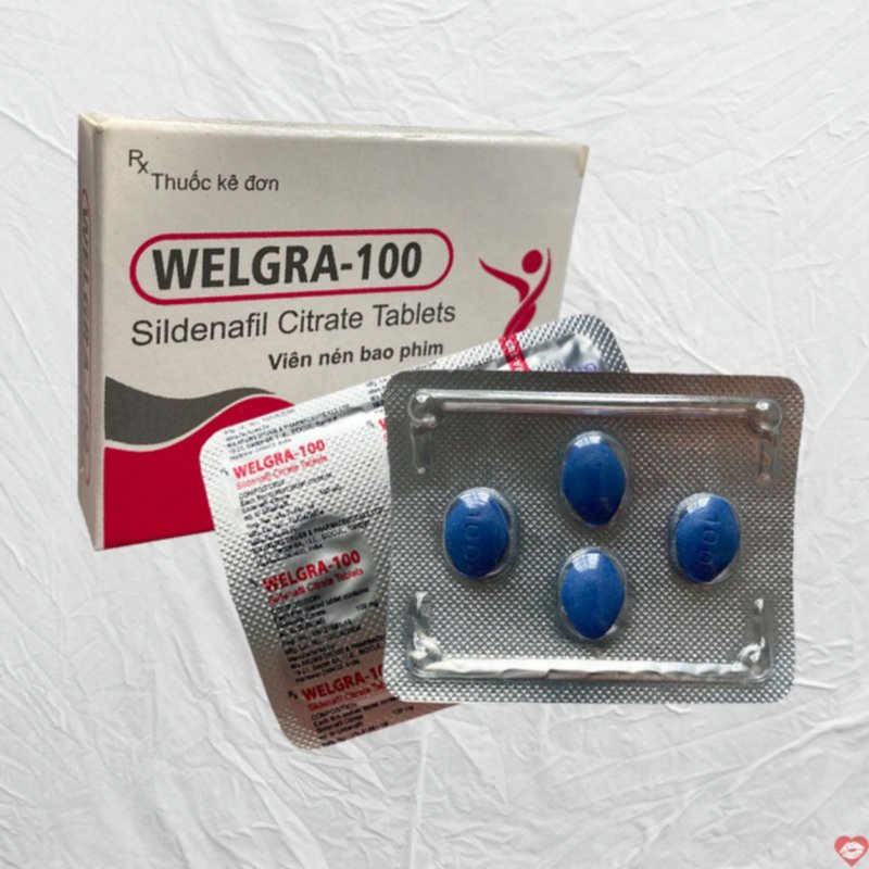 Welgra 100mg tăng cường sinh lý nam giới, khỏe mạnh, sung mãn 