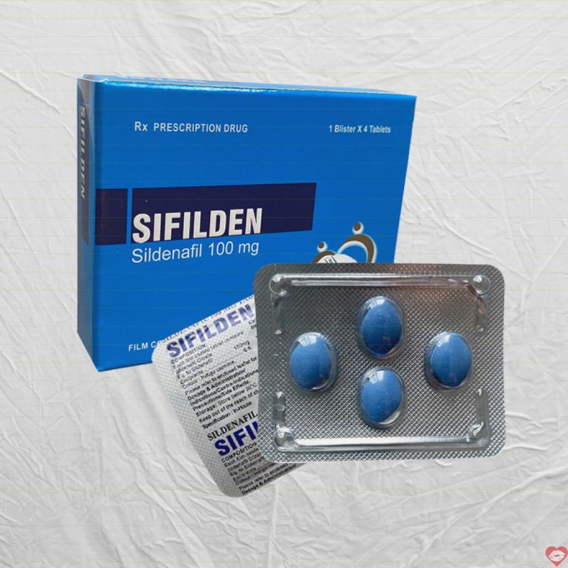 Thuốc Sifilden 100mg Sildenafil kéo dài cường dương chống xuất tinh sớm 