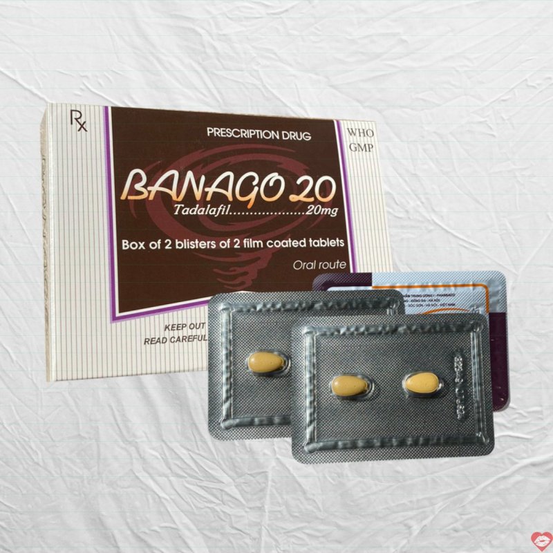 Thuốc Banago 20mg kéo dài thời gian tăng cường sinh lý nam 
