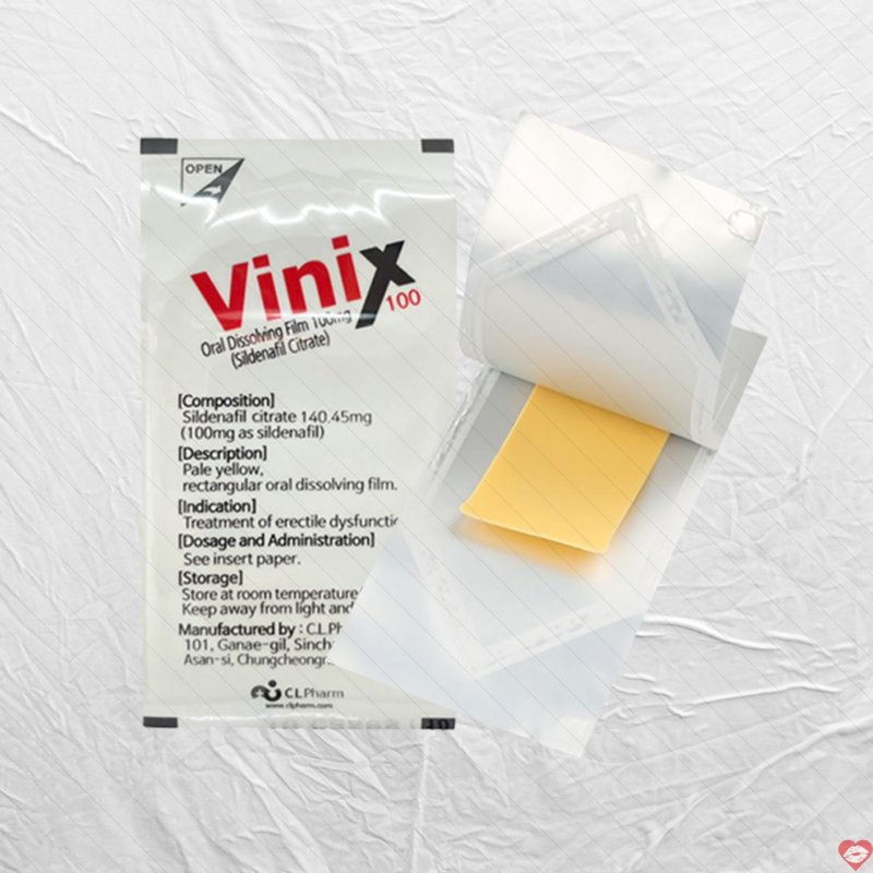 Tem Vinix 100mg Hàn Quốc tăng sinh lý kéo dài cuộc yêu 