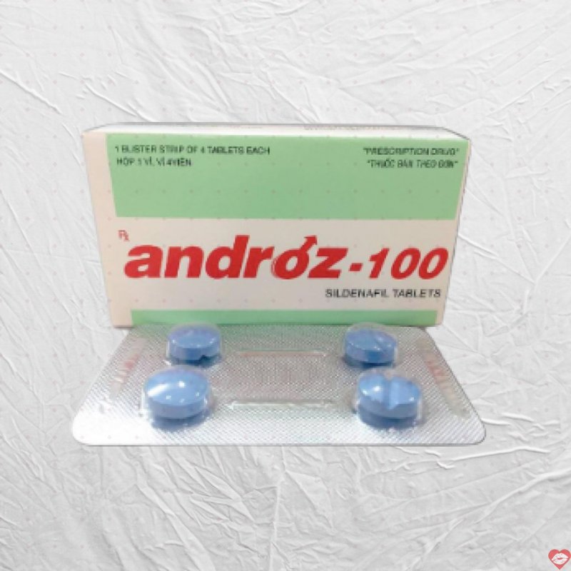 Androz 100mg tăng sinh lực nam kéo dài cảm xúc mạnh mẽ 