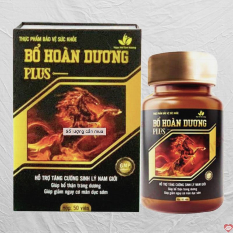 Hoàn Dương Plus tăng cường sinh lý nam bổ thận cải thiện sức khỏe 