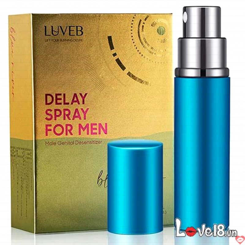 Chai xịt Svakom Luveb Blue River kéo dài quan hệ lâu bền, an toàn 