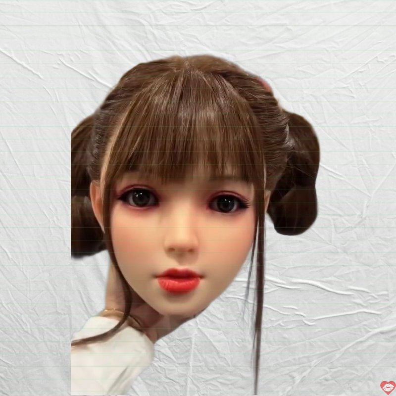 Đầu búp bê silicone Annie 02 dễ thương