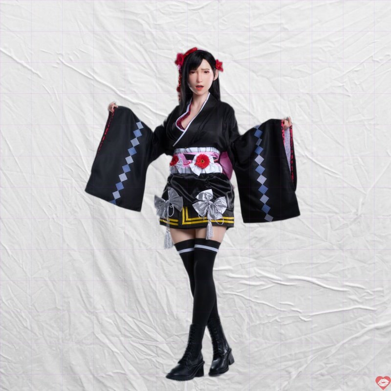 Búp Bê Tình Dục Cao Cấp Mô Phỏng Nhân Vật Tifa Trong Final Fantasy VII - 165cm