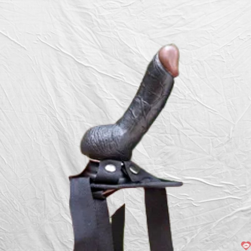 Dương vật giả dây đeo đen đa năng cao cấp cho les thoả mãn 