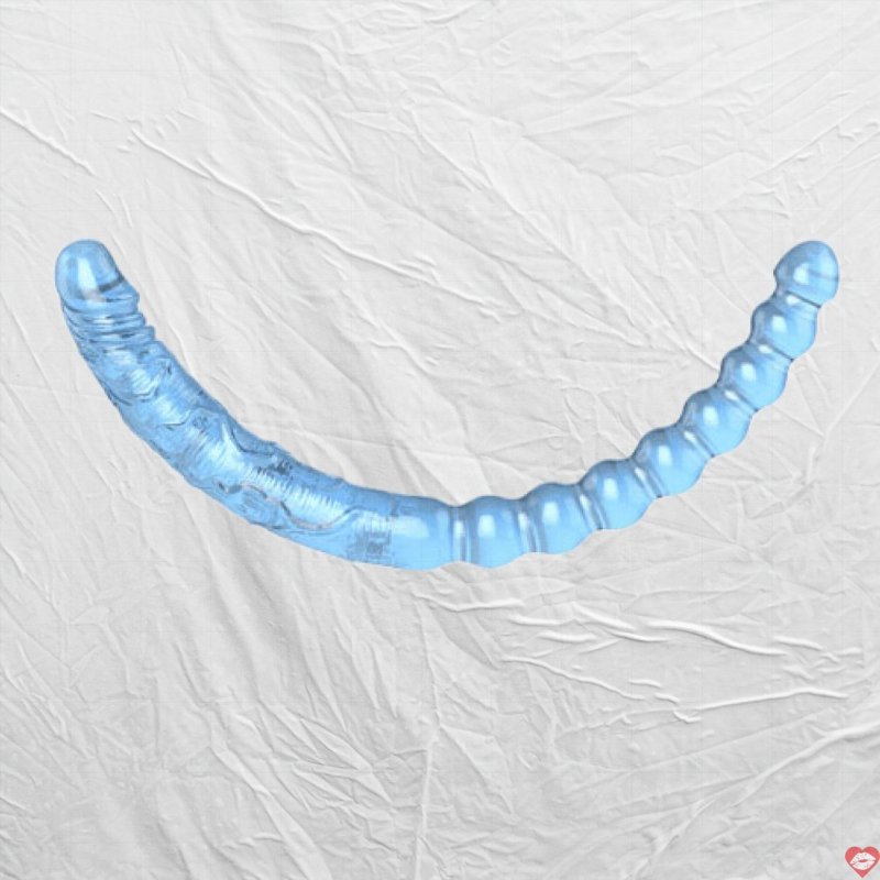 Dương Vật Giả 2 Đầu 45cm Silicon Mềm Mại Kích Thích Les 