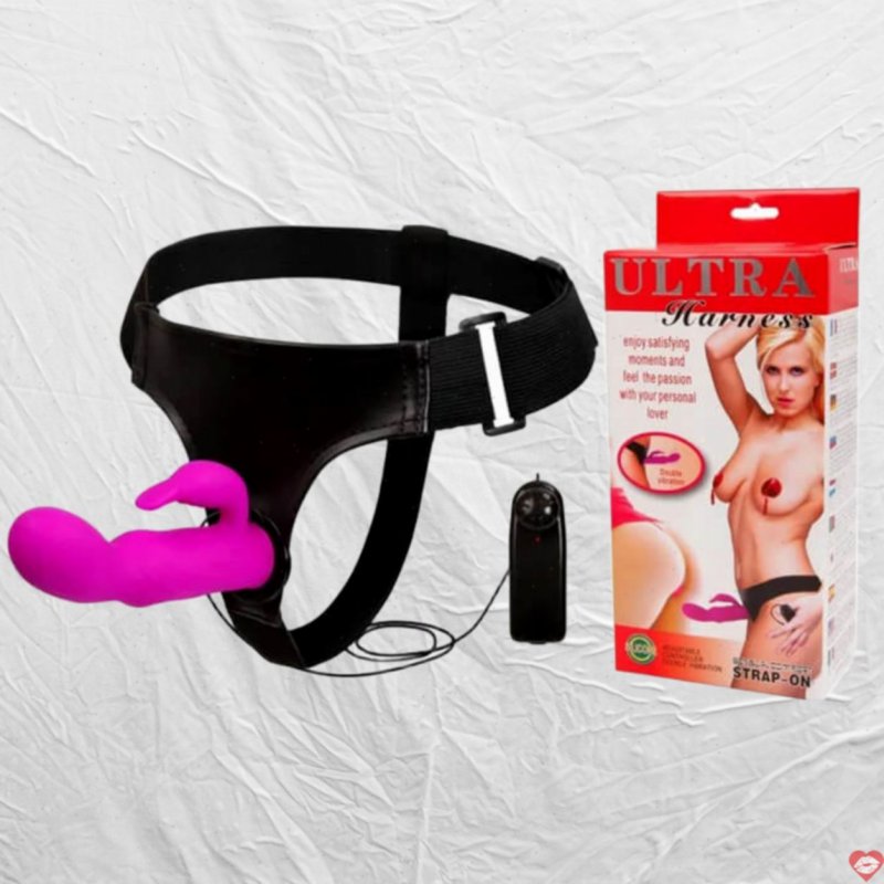 Dương Vật Giả Có Dây Đeo Cao Cấp Có Nhánh Ultra Harness