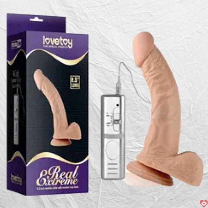 Dương vật giả Lovetoy 8.5 inch cong cao cấp tuyệt đỉnh