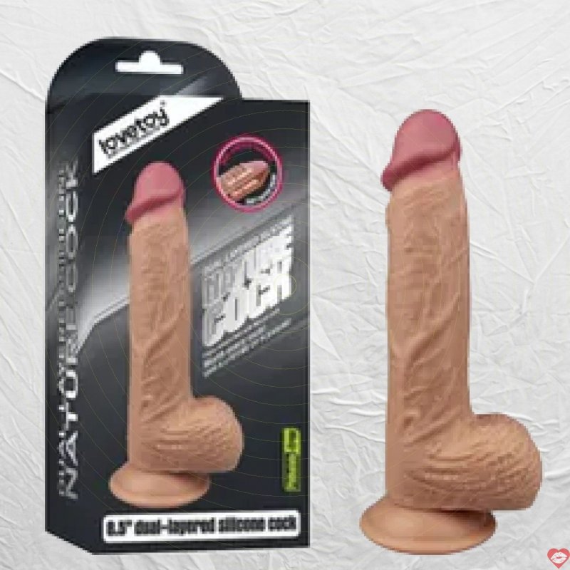 Dương Vật Giả Gắn Tường Lovetoy 8.5 inch Silicone Nature Cock