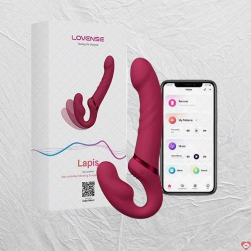 Lovense Lapis 2 đầu siêu rung thiết kế hoàn hảo kích thích cực đỉnh 