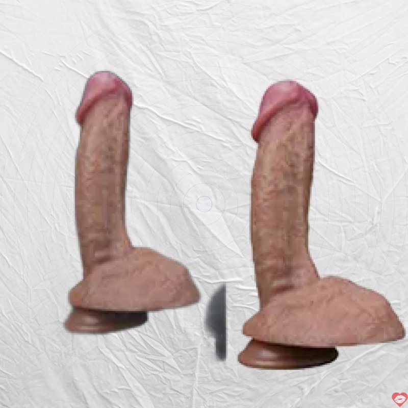 Lovetoy Silicone Platinum Dương Vật Giả Gắn Tường 195x45cm Siêu Mềm Mại 