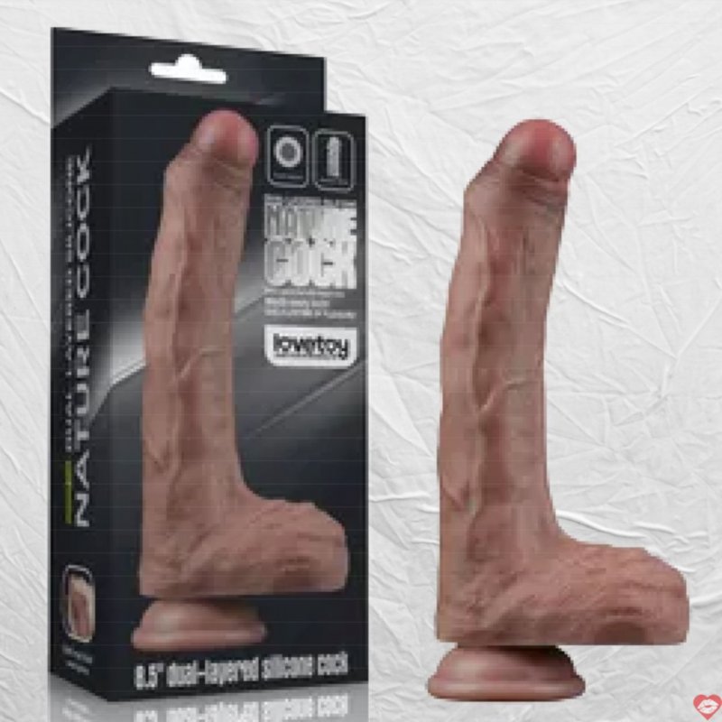 Dương vật giả Lovetoy 17cm mềm mịn như thật 2024