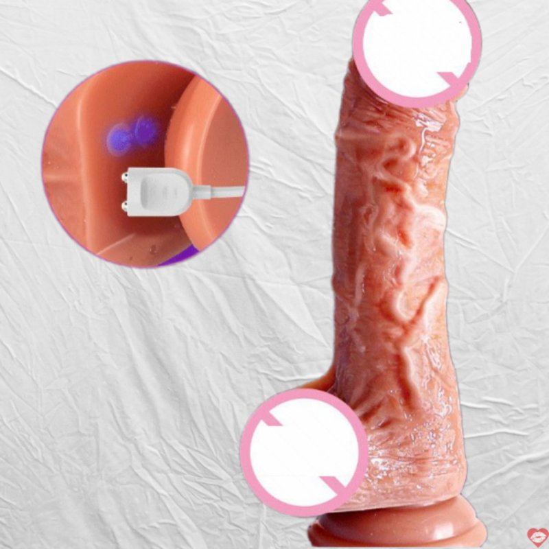 Dương vật giả OMYSKY rung ngoáy điều khiển từ xa có sưởi ấm – DV 06