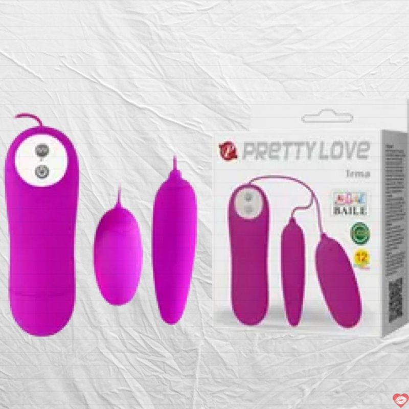 Nước nôi lênh láng với trứng rung hai đầu Pretty love IRMA