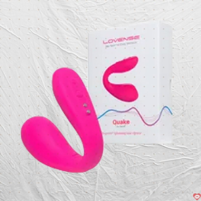 Trứng rung điều khiển qua ứng dụng điện thoại Lovense Quake