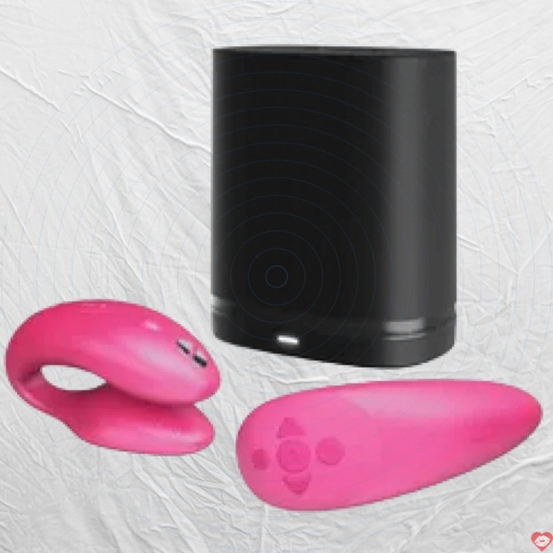 Trứng rung chữ C điều khiển từ xa cao cấp We-Vibe Chorus