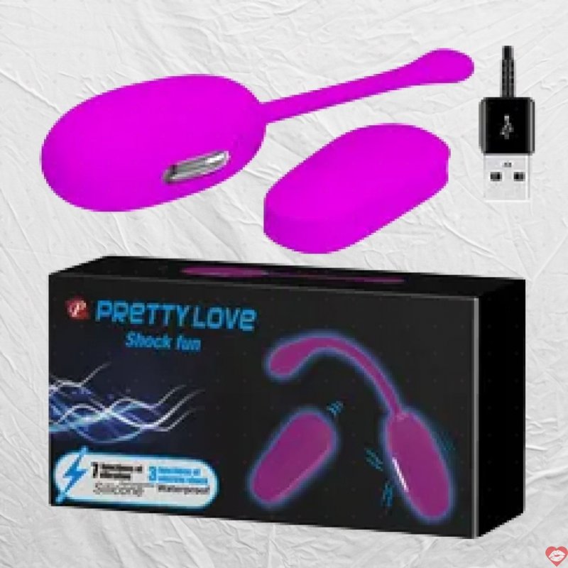PrettyLove Shock Fun Trứng Rung Tình Yêu Sốc Điện Trải Nghiệm Mới Lạ và Thú Vị