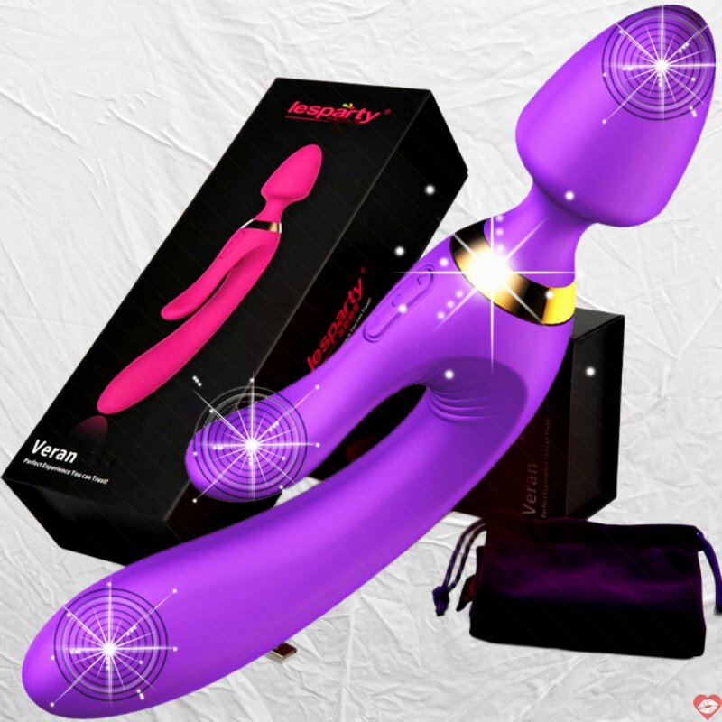 Máy Massage Điểm G Đa Năng 3 Đầu Rung LESPARTY