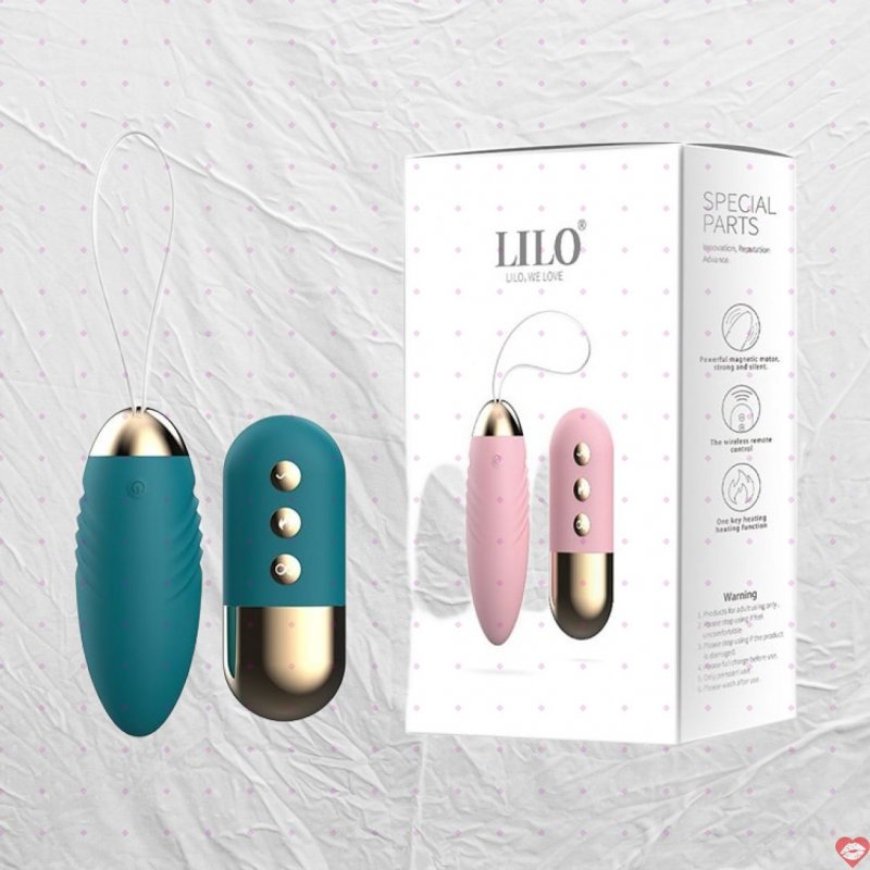 Trứng Rung Tình Yêu Sạc Điện Có Sưởi Ấm Lilo – TR 37