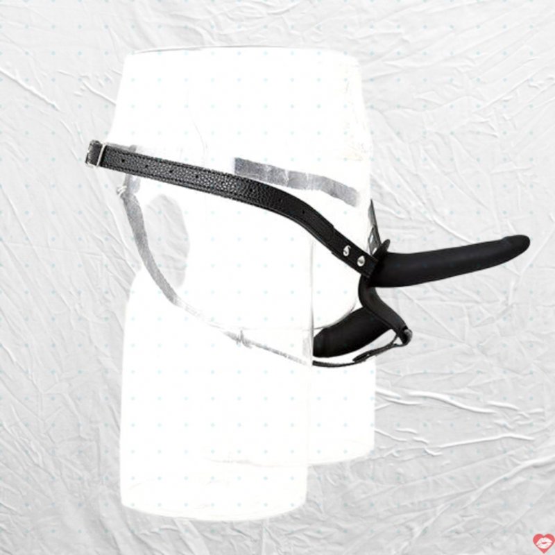 Đai đeo dương vật giả silicone hai đầu kích thích les hiệu quả 
