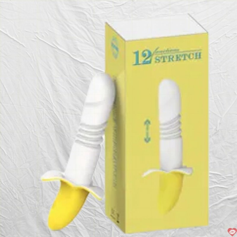 Đồ chơi người lớn dương vật rung thụt nhiều chế độ hình trái chuối