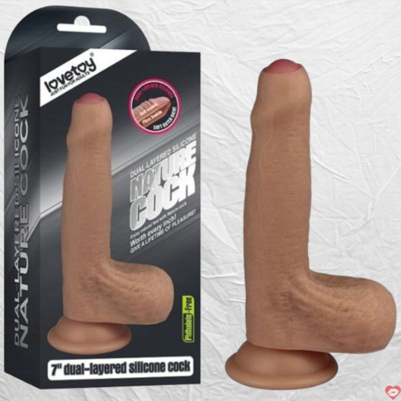 Dương Vật Giả Đế Hít Lovetoy Natural
