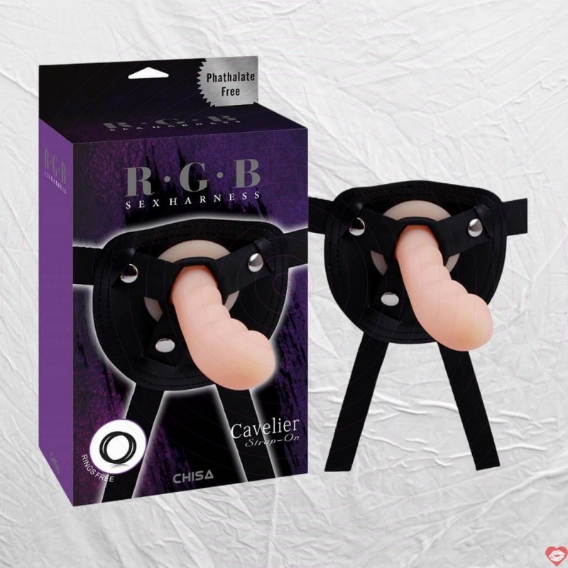Dương vật giả dây đeo Chisa Cavelier Strap-on Nude chất lượng 